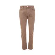 Beige Slim Fit Denim Jeans