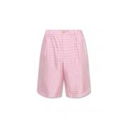 Rosa Shorts Ss22 Elastisk Midje