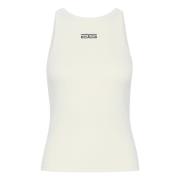 Logo Tank Top & T-Shirts Svart