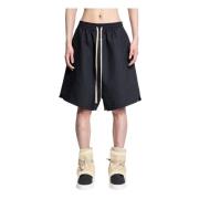 Grafisk Jacquard Elastisk Midje Shorts