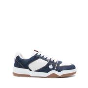 Hvit Denim Rød Sneaker Spiker