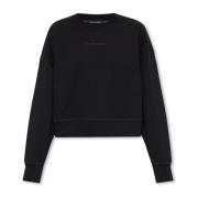 Sweatshirt med logo