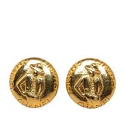 Pre-owned Yellow Gold earrings