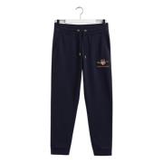 Marineblå Archive Shield Sweat Pants