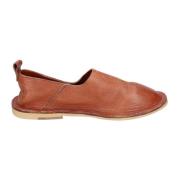 Vintage Slip-On Loafers i Skinn for Kvinner