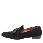 Pre-owned Suede flats