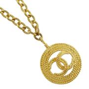 Pre-owned Metal chanel-jewelry