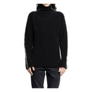 Alpakka Strikk Turtleneck Pullover