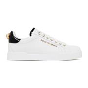 Hvit Svart Portofino Sneakers