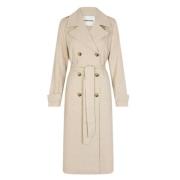 Lin Trench Coat Stil Jakke