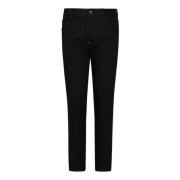 Svart Skater Skinny Jeans Aw24