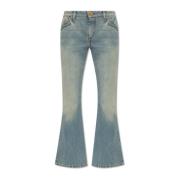 Flared Jeans med vintage-effekt