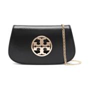 Svart Reva Clutch Veske