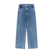 Klassiske Denim Wide Leg Jeans