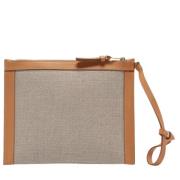 Pre-owned Canvas clutches