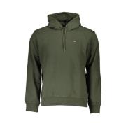 Grønn Fleece Hettegenser - Regular Fit