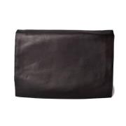 Pre-owned Leather clutches