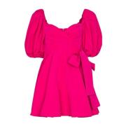 Fuchsia Wraparound Style Kjole