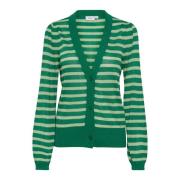 Glitrende Cardigan Strik Jelly Bean