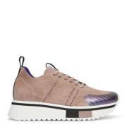 Velour Hybrid Sneaker Malva