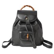 Pre-owned Leather backpacks