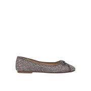 Blank ballerina med strass