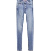 Blå Skinny Fit Denim Bukser