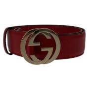 Pre-owned Leather belts