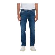 Urban Grover Straight-Fit Jeans Blå