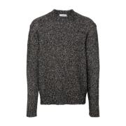 Chunky Strikket Crew Neck Genser