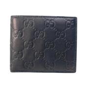 Pre-owned Leather wallets