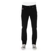 Slim-Fit Jeans med Tricolor Innsats