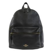 Pre-owned Leather backpacks