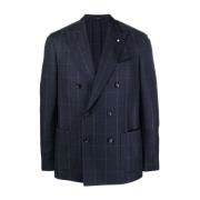 Rutete Ull/Kasjmir Blazer