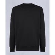 Svart Gull Crewneck Genser