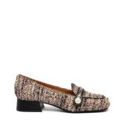 Rosa Tweed Loafer Sko