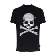 SS Skull & Bones Svart Bomull T-Skjorte