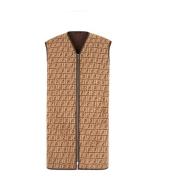 Beige Ull Kashmir Vest Aw23