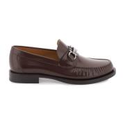 Børstet skinn Gancini loafers