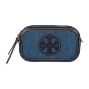 Denim Crossbody Veske