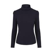 Rib Rollneck Top