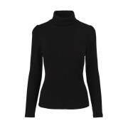 Rib Rollneck Top