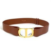 Pre-owned Leather belts