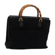 Pre-owned Suede handbags