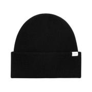 Svart Wayne Ull Beanie Lue