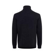 Roll Neck Strikket Genser