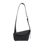 Svart Asymmetrisk Sling Bag