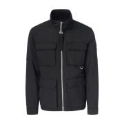 Field Jacket i Svart