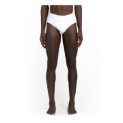 Hvit Bomull Jersey Briefs