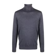 Turtle Neck Pullover Sweater